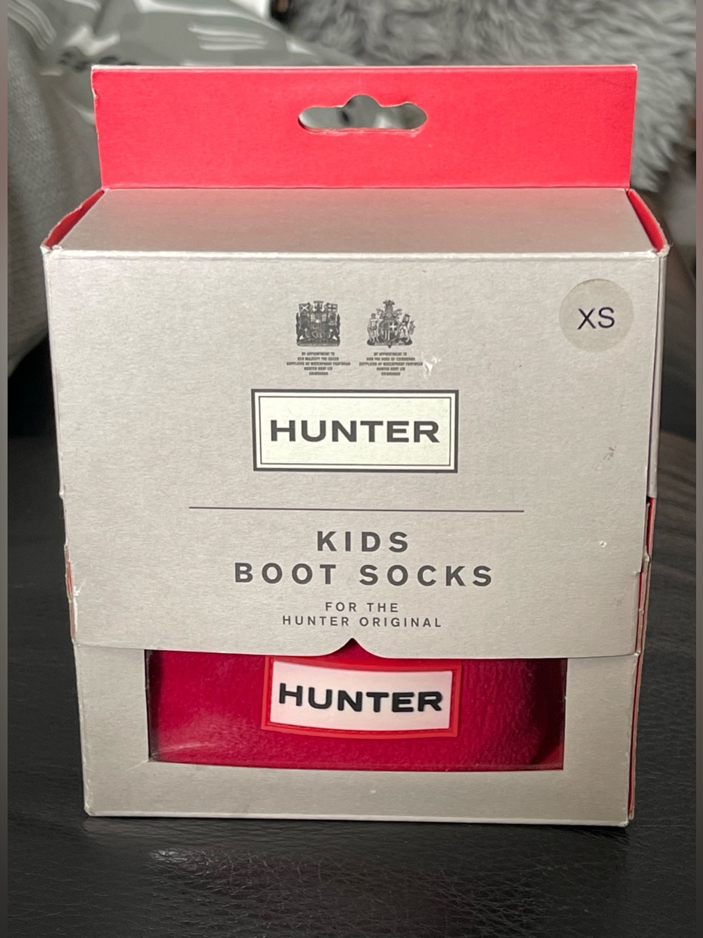 Hunter Kids Boot Socks in Bright Red - New In The Box